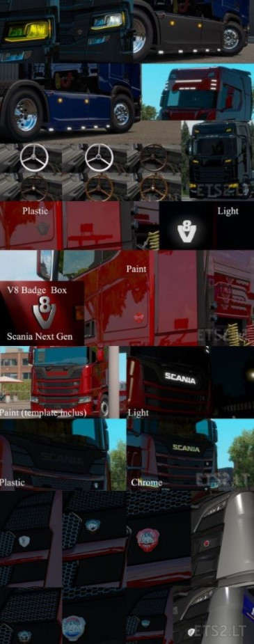 Big Pack Scania Next Gen V X Greek Euro Truck Simulator