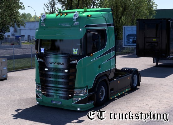 Scania Next Gen Et Truckstyling Edition Greek Euro Truck Simulator
